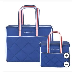 KeepCool Quilted Gemma Cooler Bags, Large and Lunch, New